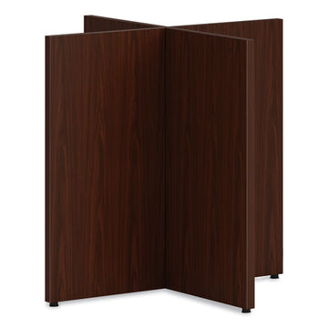 HON® Mod X-base For 48" Table Tops, Traditional Mahogany freeshipping - TVN Wholesale
